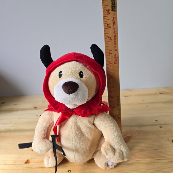 Halloween Devil Dog Electronic Plush Musical Stuffed‎ Animal Toy - Picture 9 of 9